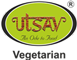 Utsav Vegetarian Logo