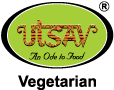 Utsav Vegetarian Logo